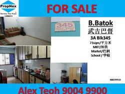 Blk 345 Bukit Batok Street 34 (Bukit Batok), HDB 3 Rooms #64673212
